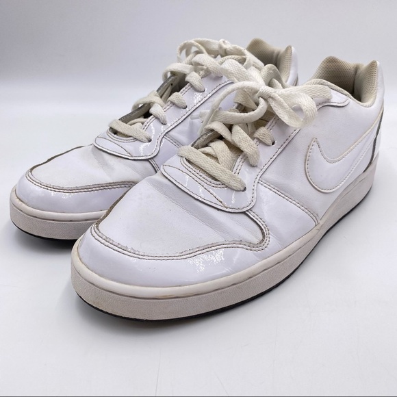 Nike Mens Ebernon White BV1167-100 Lace Up Low Top Sneakers Men's Size 9 - Picture 1 of 10